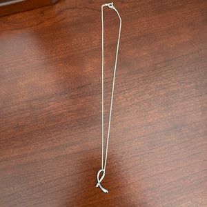 Lowercase “L” necklace